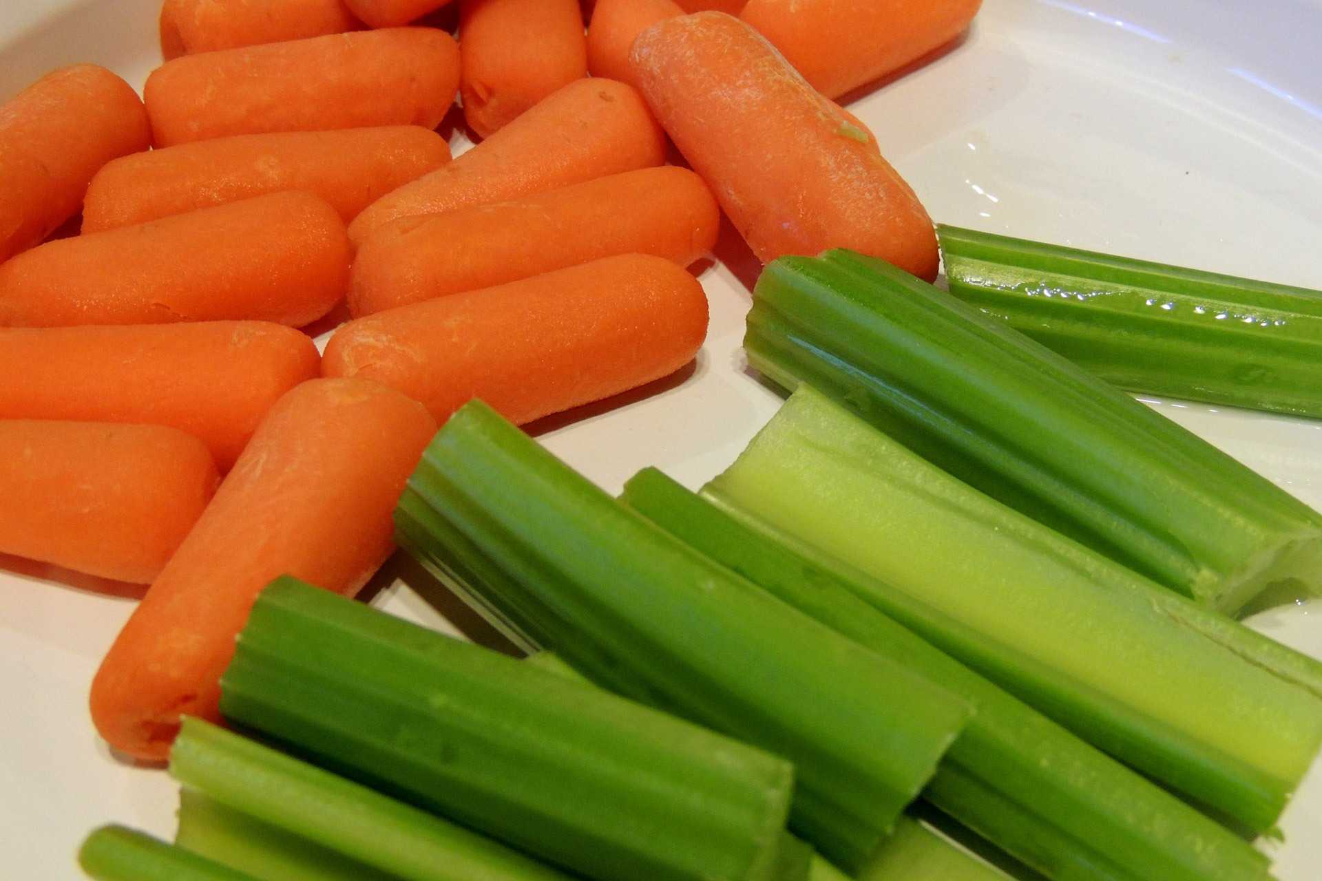 carrots and celery