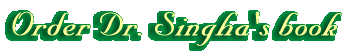 Order form for Dr. Singha's book